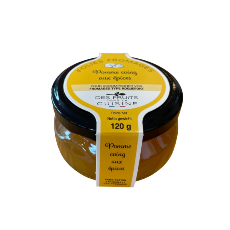 Pomme et coing aux épices 120g | Les Petits Fruits