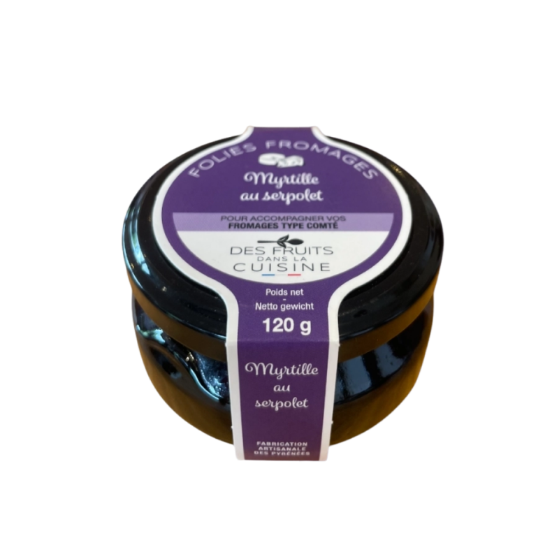 Myrtille au serpolet 120g | Les Petits Fruits