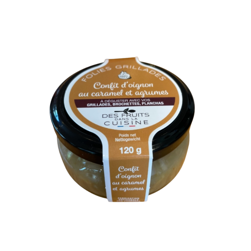 Oignon au caramel et agrumes 120 g | Les Petits Fruits