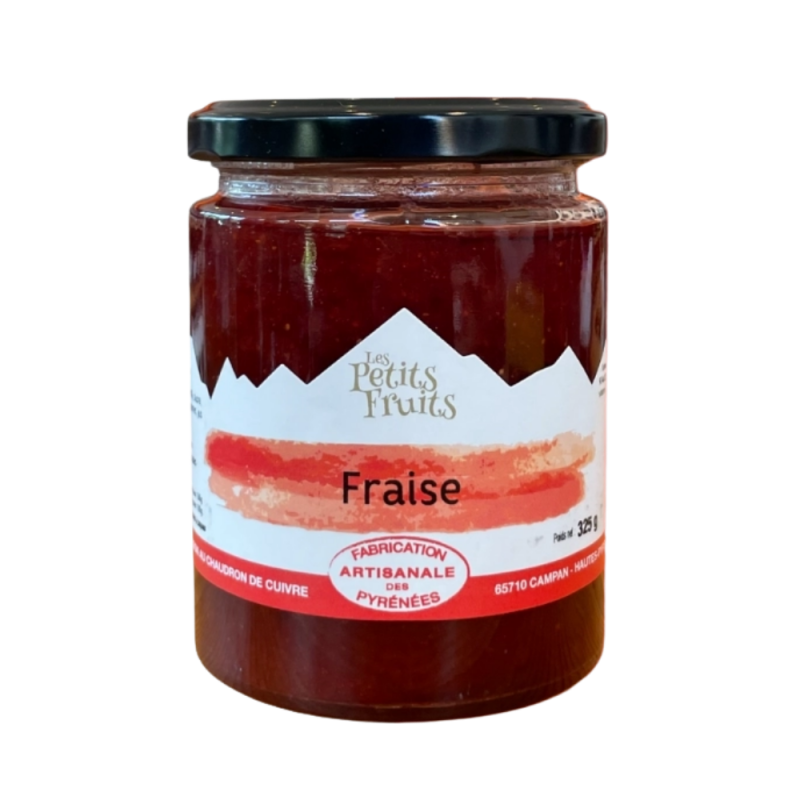 Confiture de fraise 325g | Les Petits Fruits