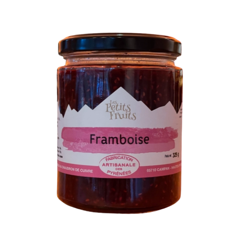 Confiture de framboise 325g | Les Petits Fruits