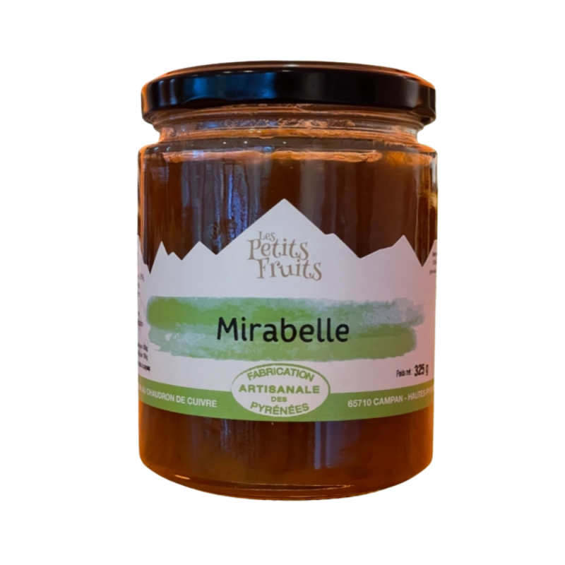 Confiture de mirabelle 325g | Les Petits Fruits