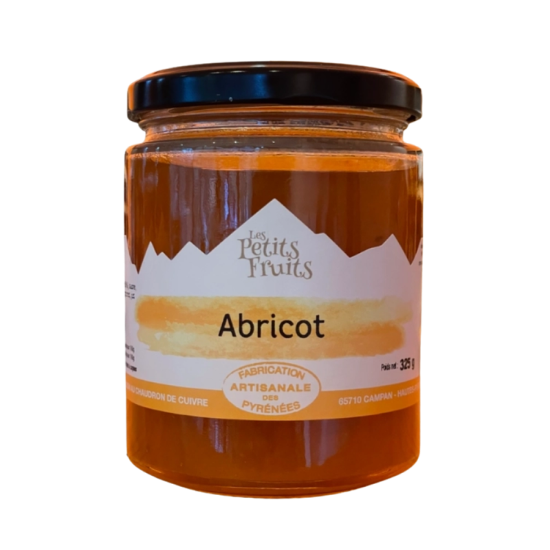 Confiture d'abricot 325g | Les Petits Fruits