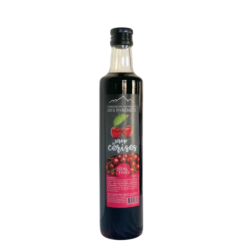 Sirop de cerises 50cl | Les Petits Fruits