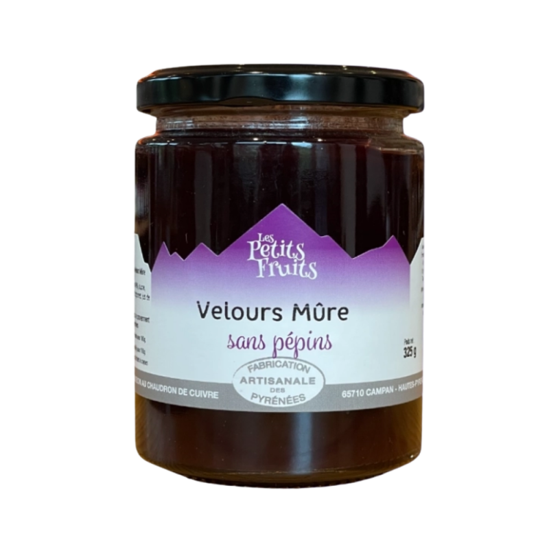 Velours de mûre 325g | Les Petits Fruits