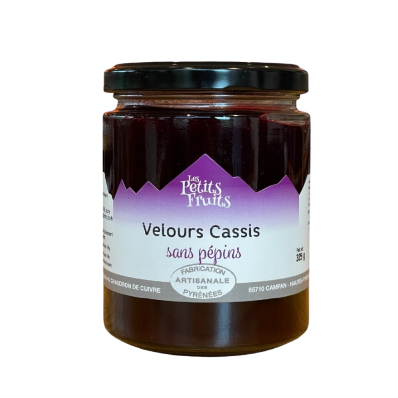 Velours de cassis 325g | Les Petits Fruits