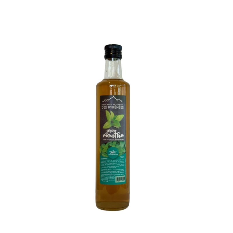 Sirop de menthe 50cl | Les Petits Fruits