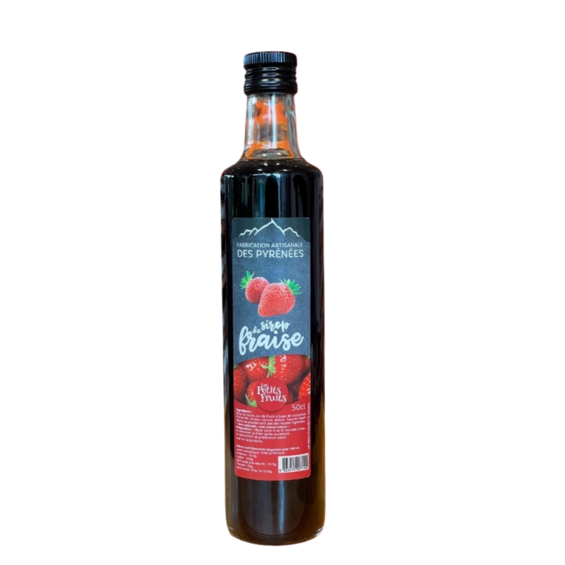 Sirop de fraise 50cl | Les Petits Fruits