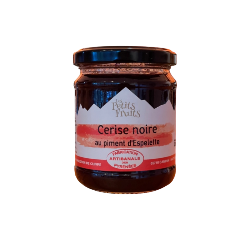 Confiture cerise au piment d'Espelette | Les Petits Fruits