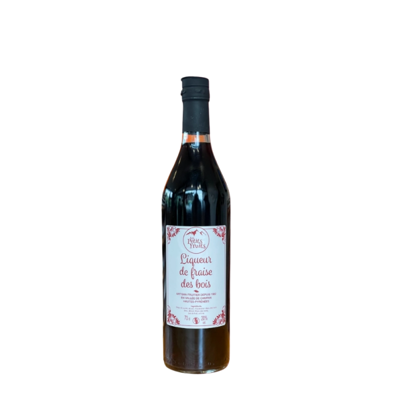 Liqueur de Fraise des Bois 70cl | Les Petits Fruits