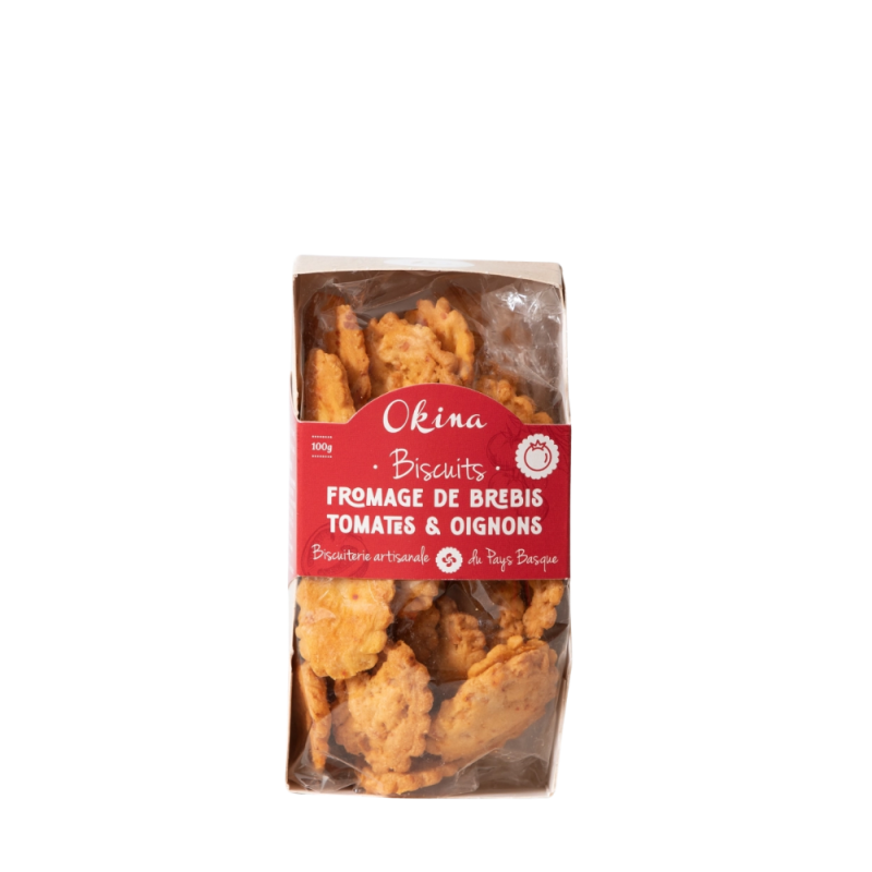 Biscuits Brebis Tomates & Oignons 100g | Les Petits Fruits