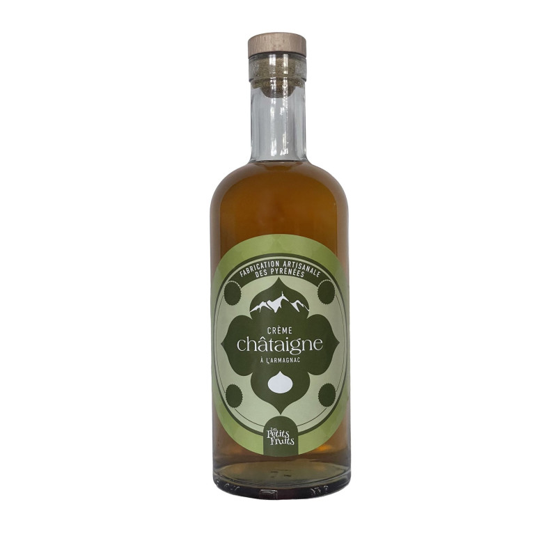 Crème de châtaigne à l'Armagnac 70cl | Les Petits Fruits