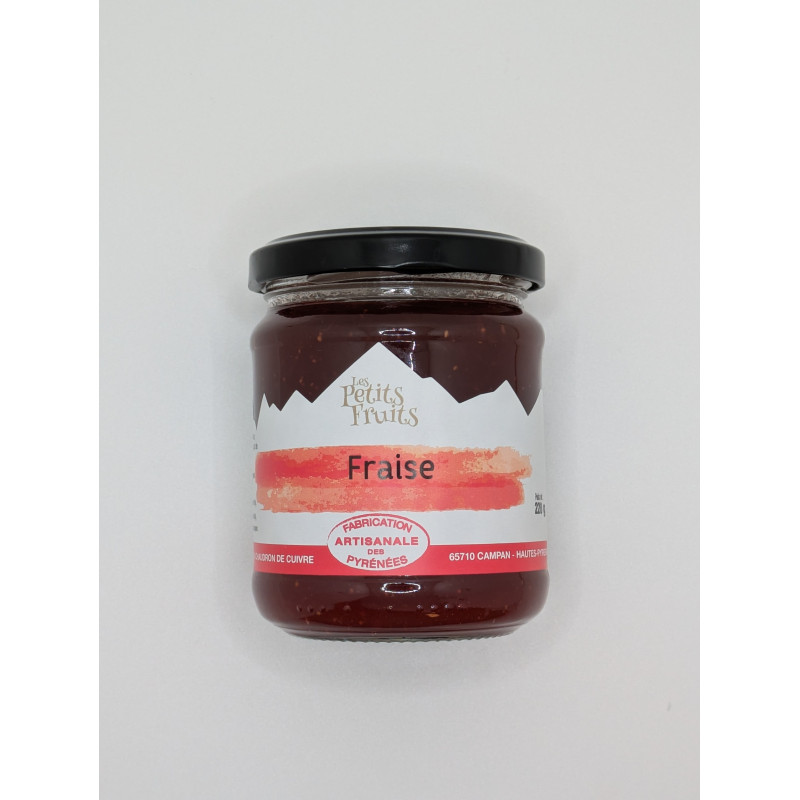 Confiture de fraise 220g | Les Petits Fruits