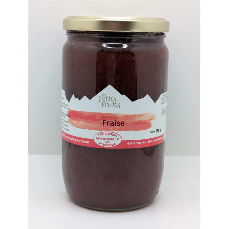 Confiture de fraise 850g | Les Petits Fruits